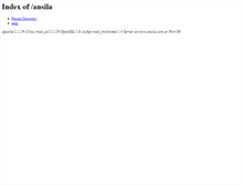 Tablet Screenshot of ansila.com.ar